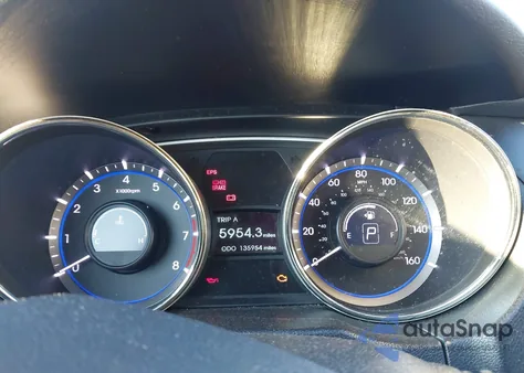 2013 Hyundai Sonata Gls из США, поврежденный, VIN 5NPEB4AC2DH639649